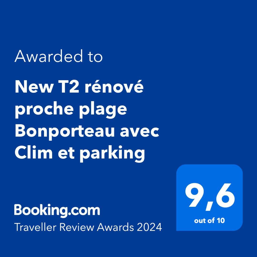 New T2 rénové proche plage Bonporteau avec Clim et parking Cavalaire-sur-Mer Exterior foto